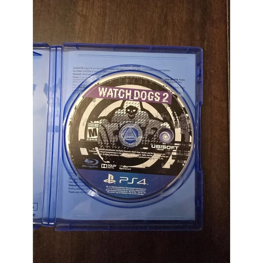 Watch Dogs 2 (Sony PlayStation 4, 2016)